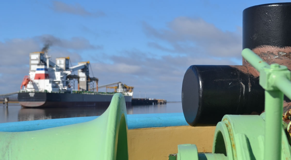 Restablecimiento de la seguridad y la operatividad en el puerto de Bahía Blanca